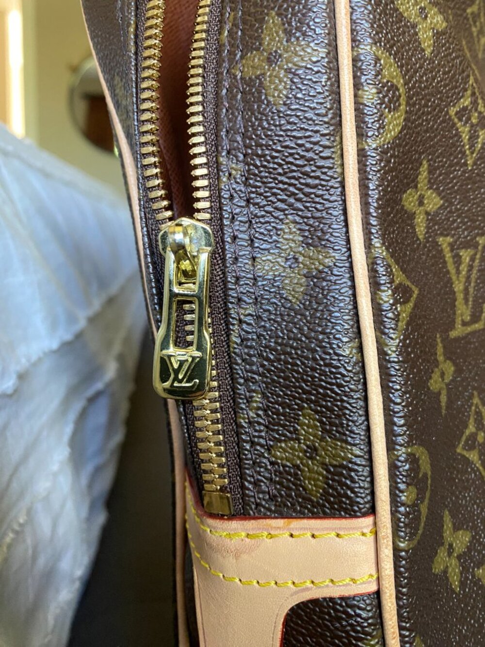 Vintage Louis Vuitton Porte Documents Voyage GM Briefcase in Monogram Canvas - Picture 2 of 7